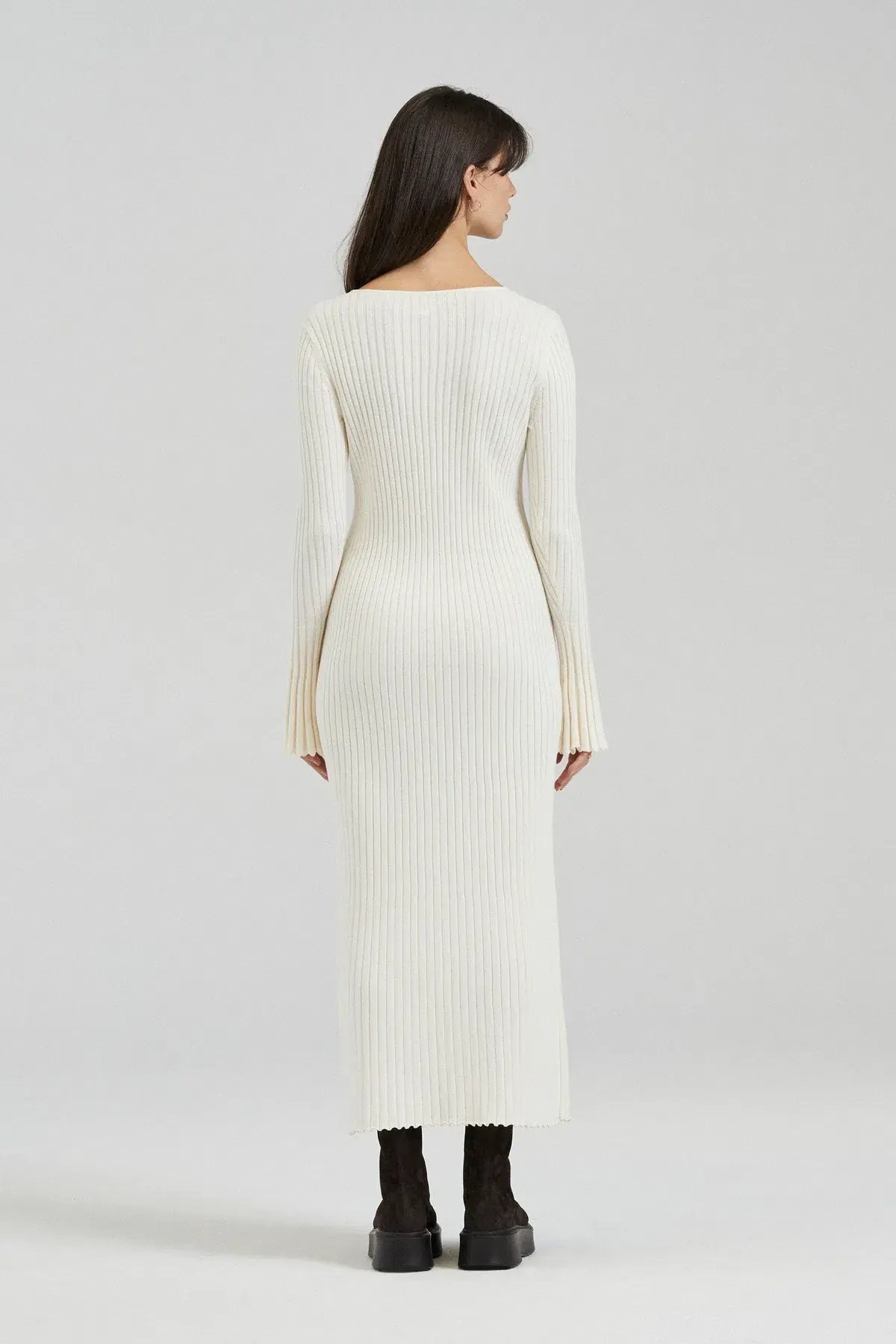 Friends with Frank The Cleo Dress Cream Size M photo 2