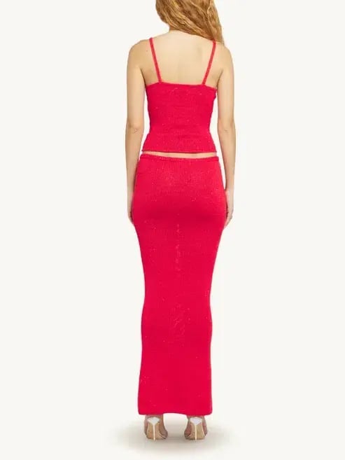 Asta Resort Carolina Set Rossa Maxi Red Size AU 12 photo 2