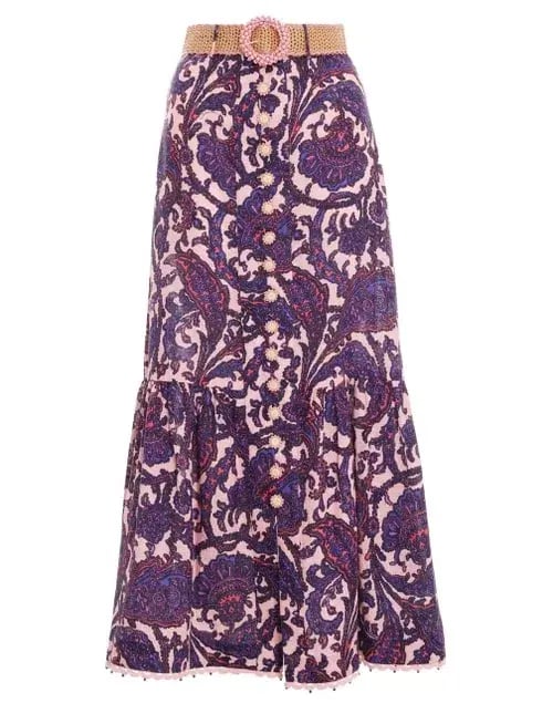 ZIMMERMANN Tiggy Billow Blouse & the Tiggy Frill Hem Midi Skirt (4/AU16) photo 12