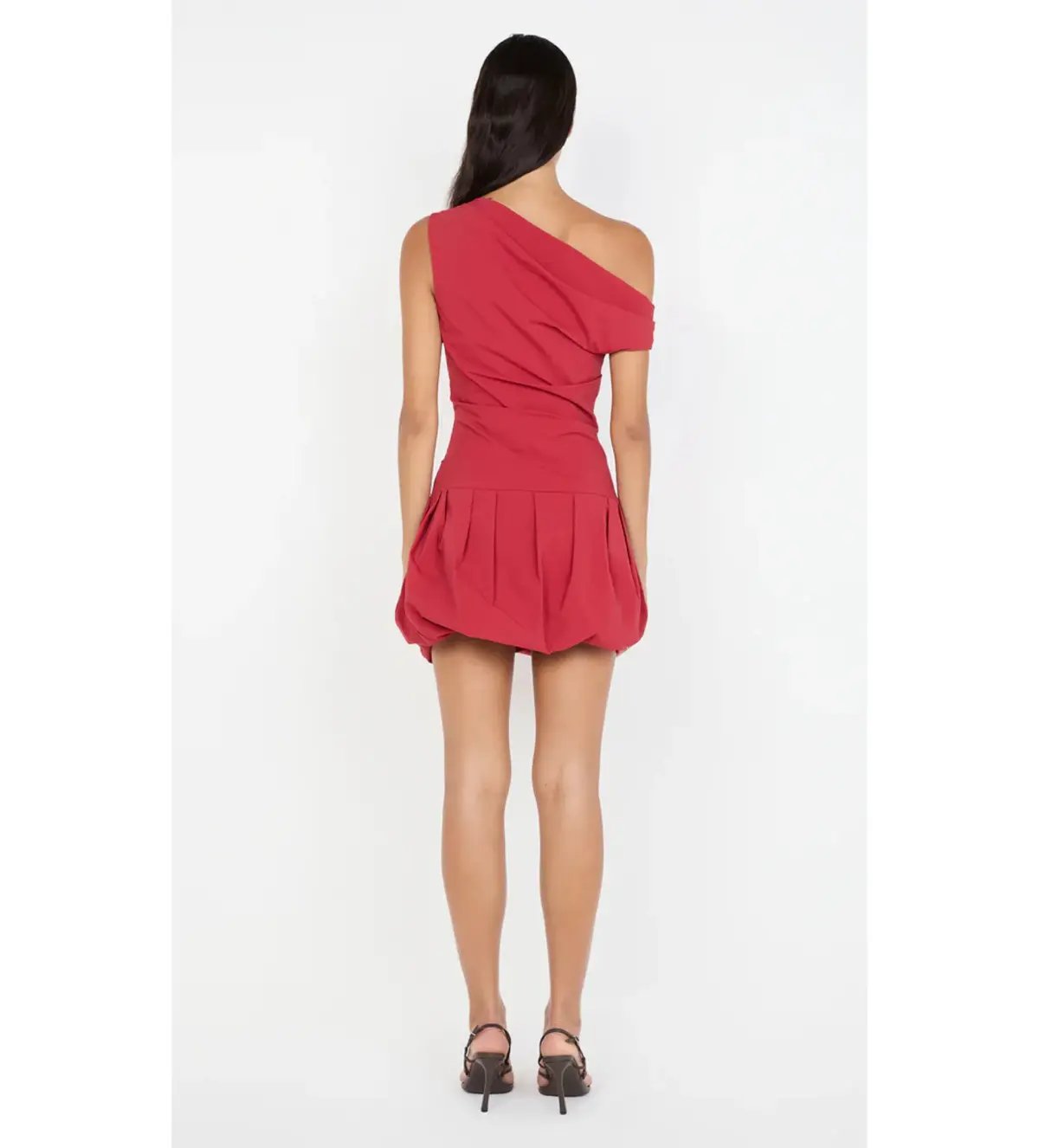 Bec & Bridge Angelina Bubble Mini Dress Cherry Size 6 photo 3