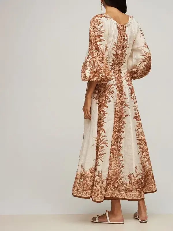 Zimmermann Moonshine Scoop Long Dress Print Size 1 photo 2