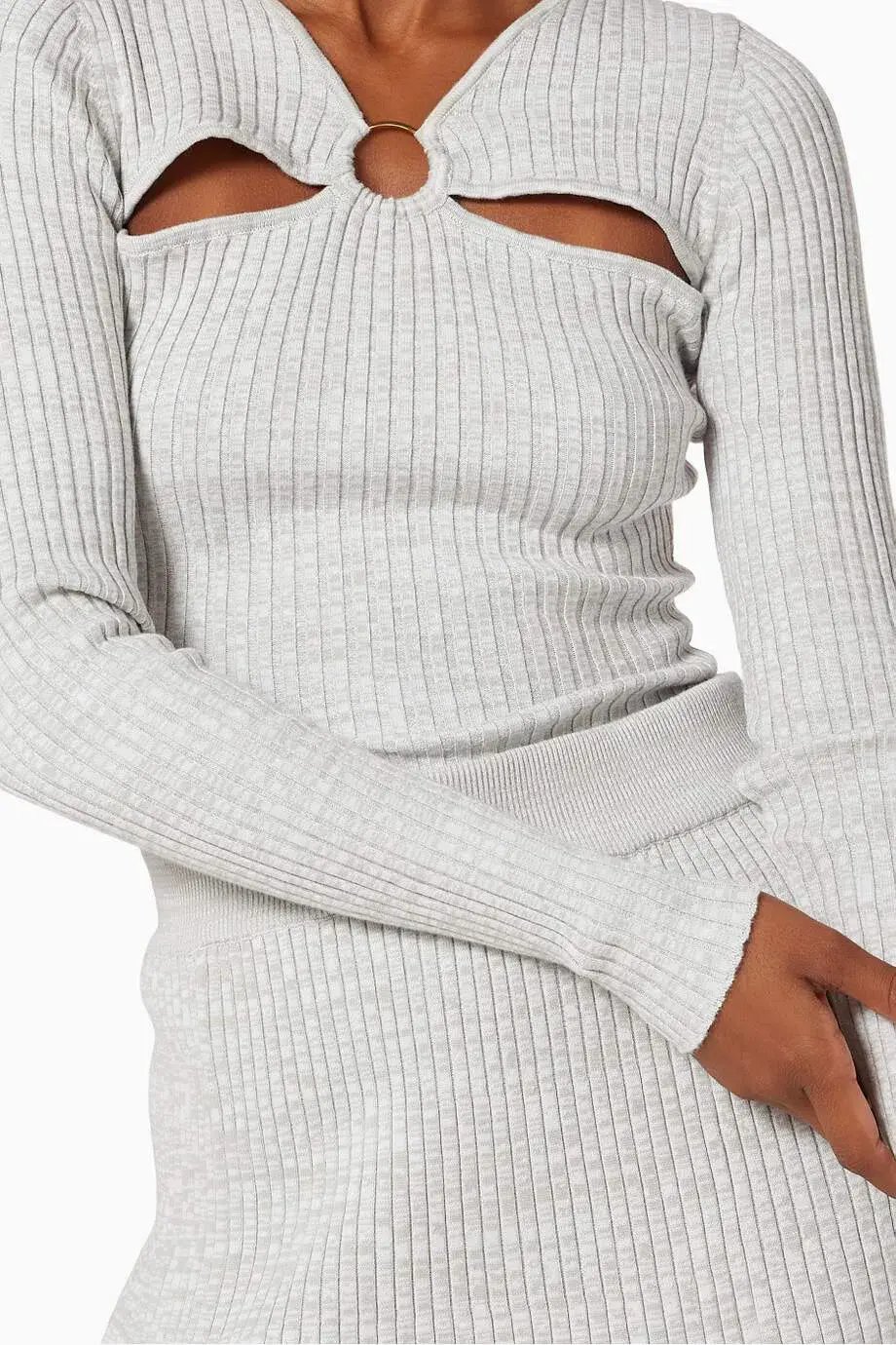 Anna Quan Laila Top Pebble Grey Size 4 / XXS photo 5