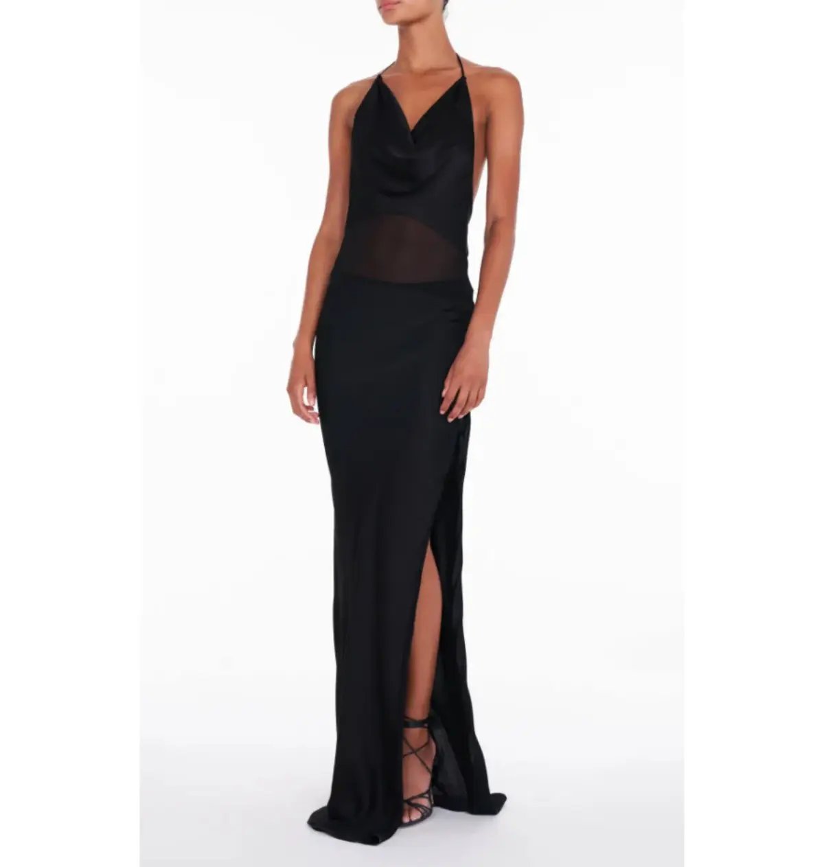 Rat & Boa Orchid Dress Black Size AU 8 photo 3