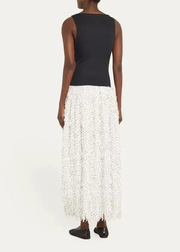 ANNA QUAN Leni Dress Spot Fringe 6 photo 12