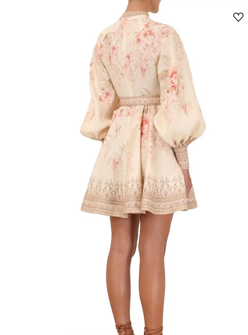 Zimmermann Illuminate Buttoned Mini Dress. Size 3 photo 2