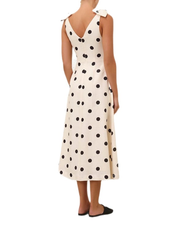 Zimmermann Crush V Neck Midi Dress photo 2