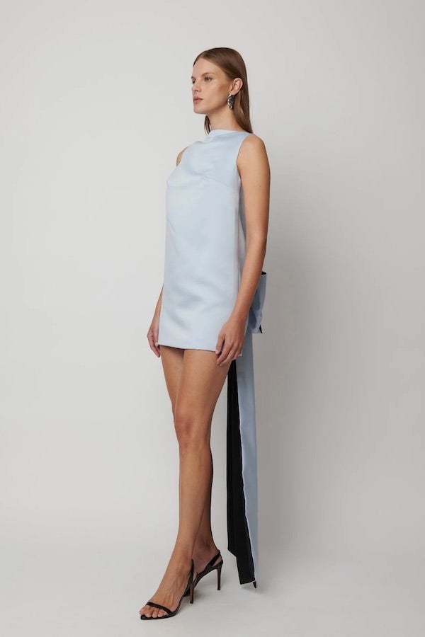 EFFIE KATS NIKOLA DRESS - BLUE photo 2