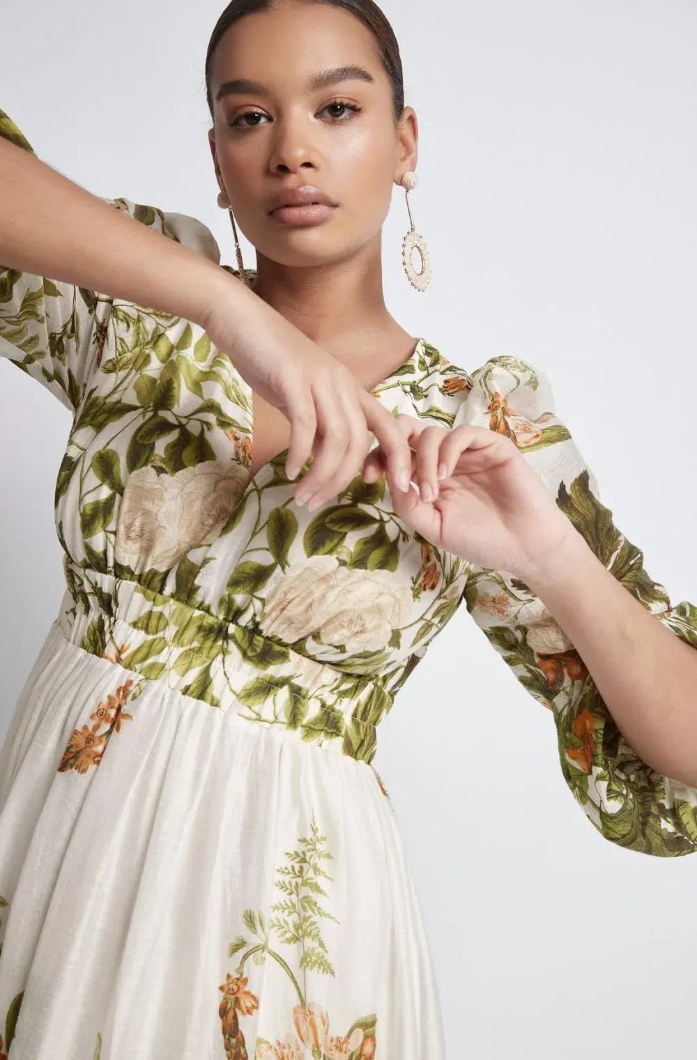 Sheike Garden Of Eden Dress White Size AU 6 photo 3