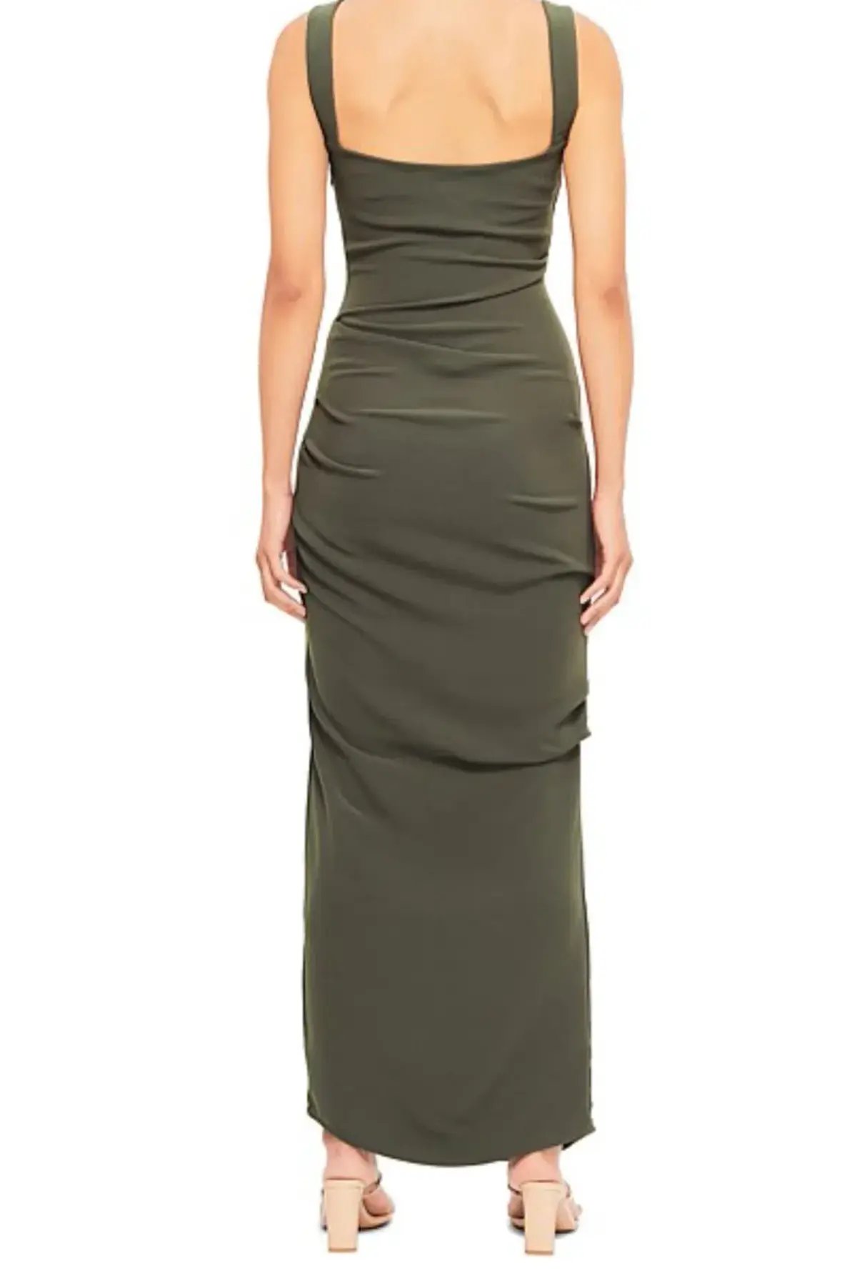 Paris Georgia Raf Dress in Seaweed Size 8 photo 3