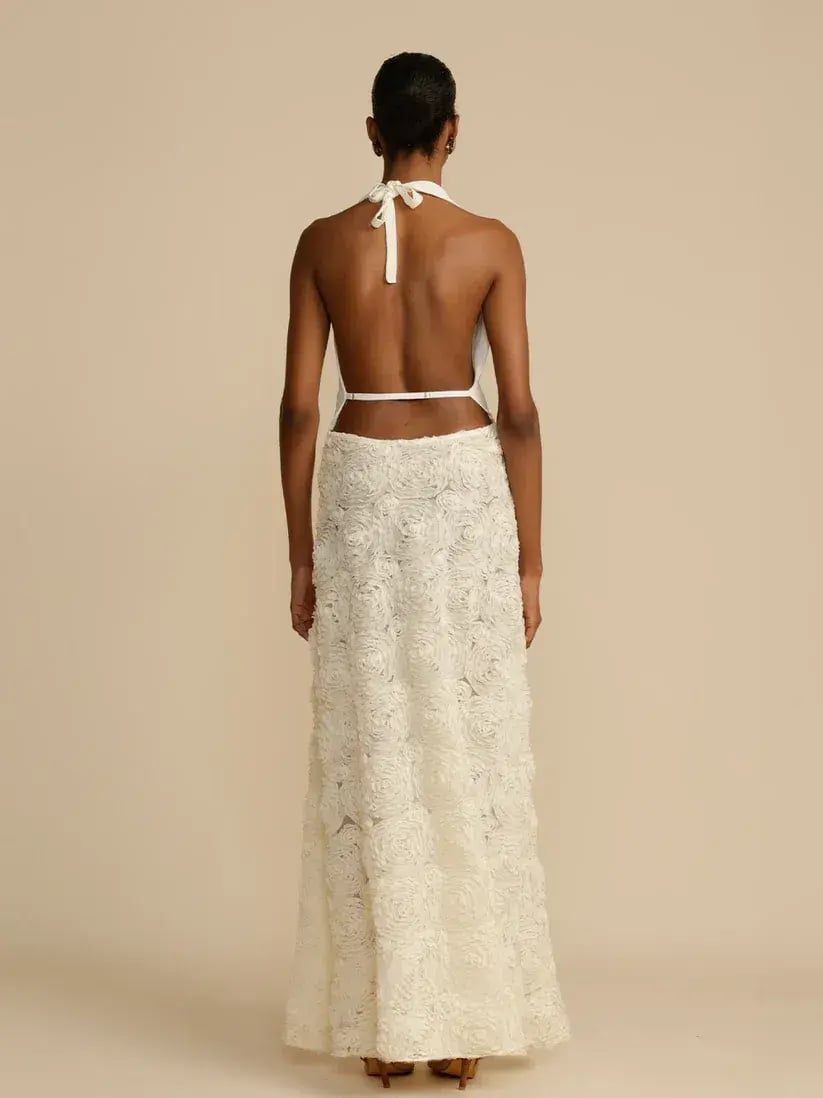 Arcina Ori Adriana Dress White Size AU 8 photo 3