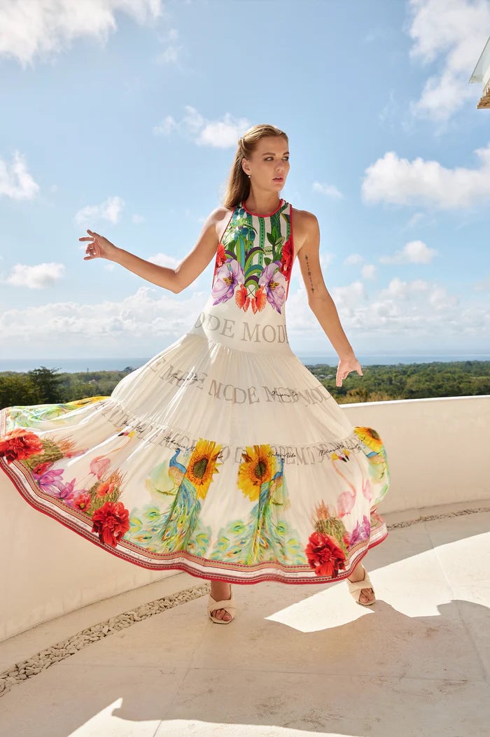 Mackenzie Mode Flamingos Maxi photo 3