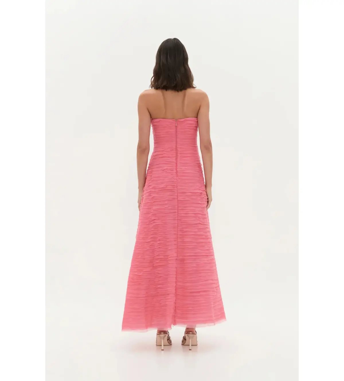 Aje Soundscape Maxi in Guava Pink Size AU 10 photo 3