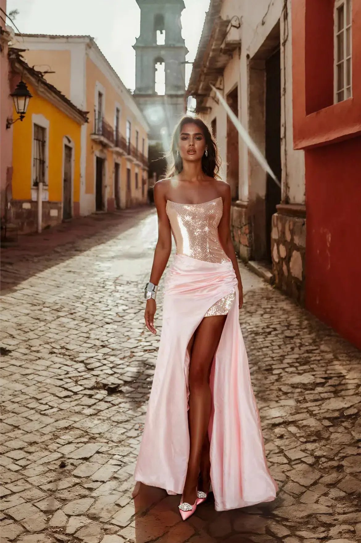 Atoir Clara Maxi Gown in Vintage Pink Size AU 12 photo 5