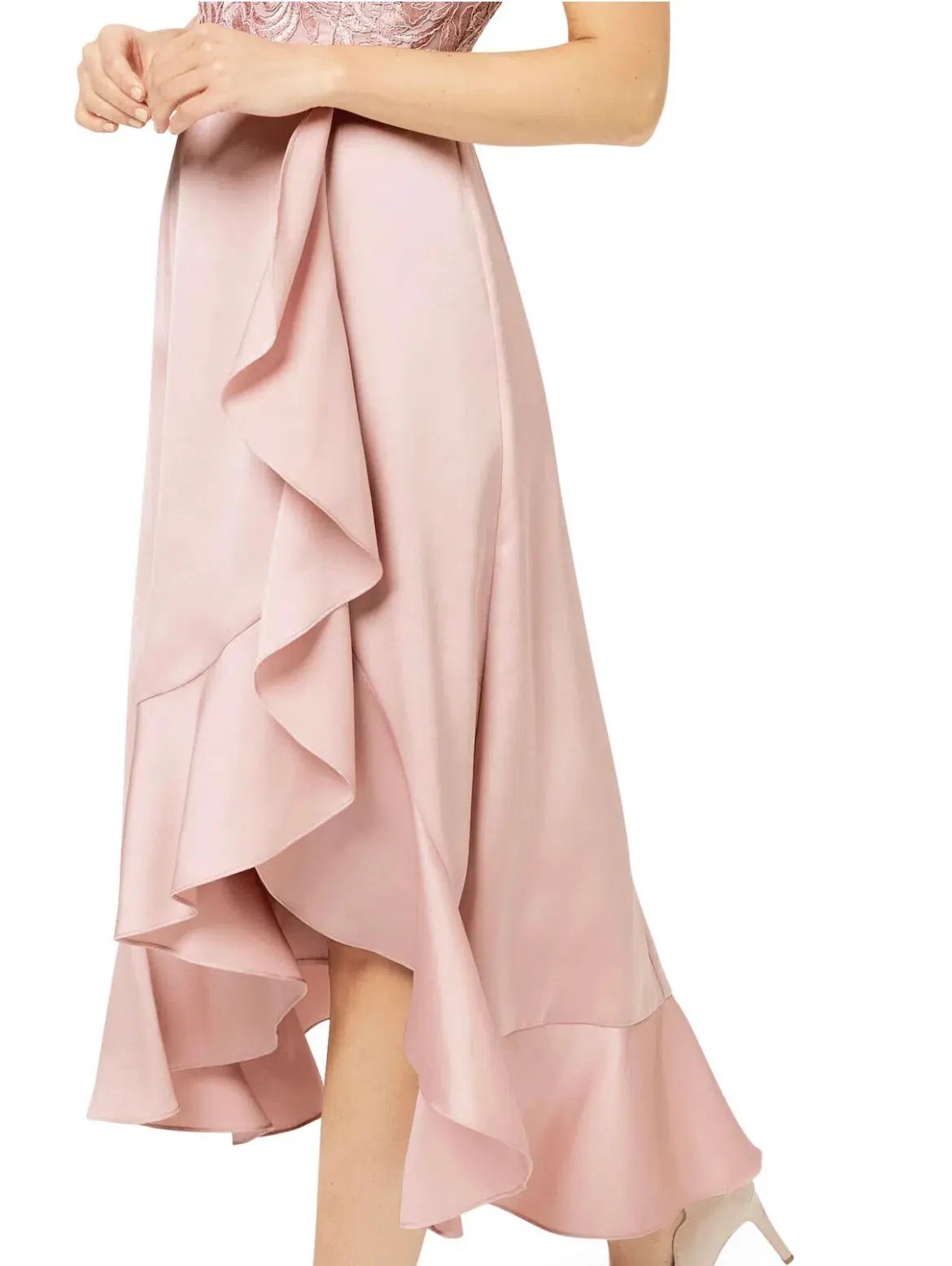 Susie Maxi Dress in ballet pink bec and bridge photo 24