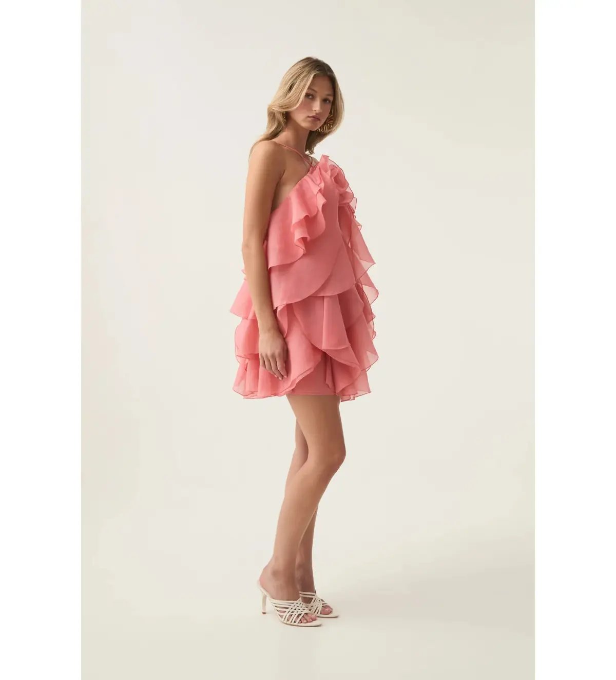 Aje Pandorea Layered Mini Dress Size 10 photo 2