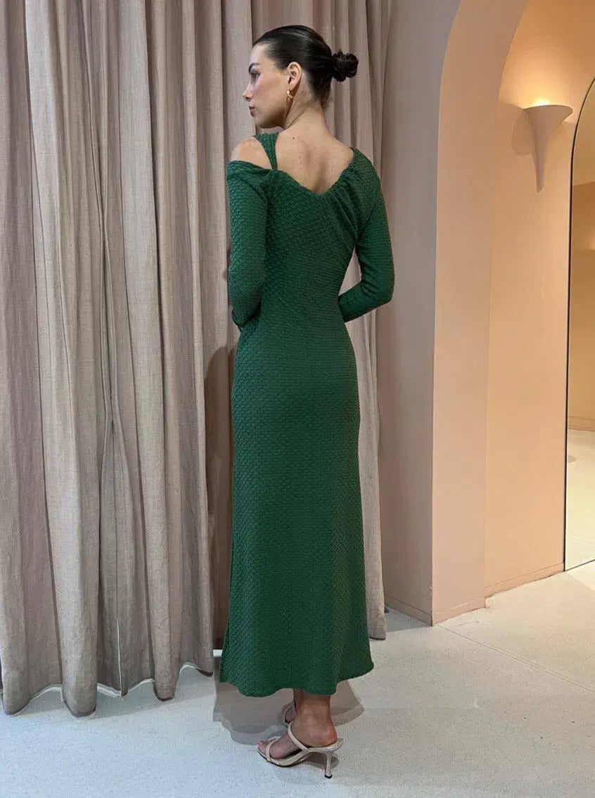 One Fell Swoop Faith Maxi Dress In Forrest Size 8 photo 3