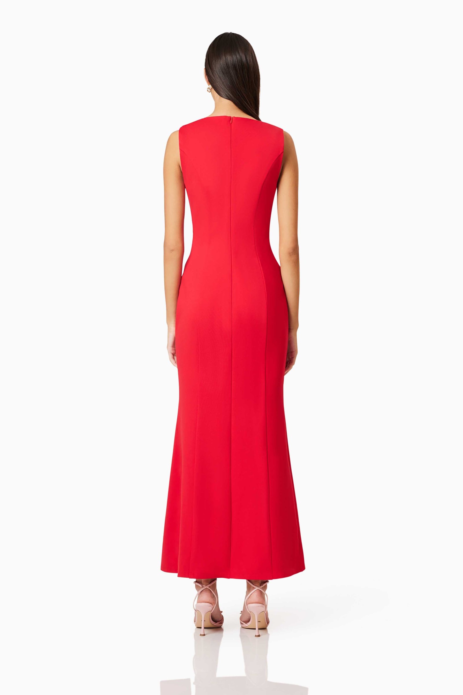 ELLIATT CHERIE MAXI DRESS - RED photo 6