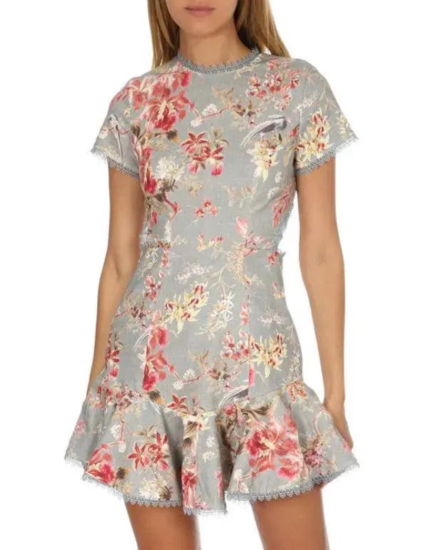 Zimmerman Mercer Dress Floral Size 0 /AU 8 photo 3