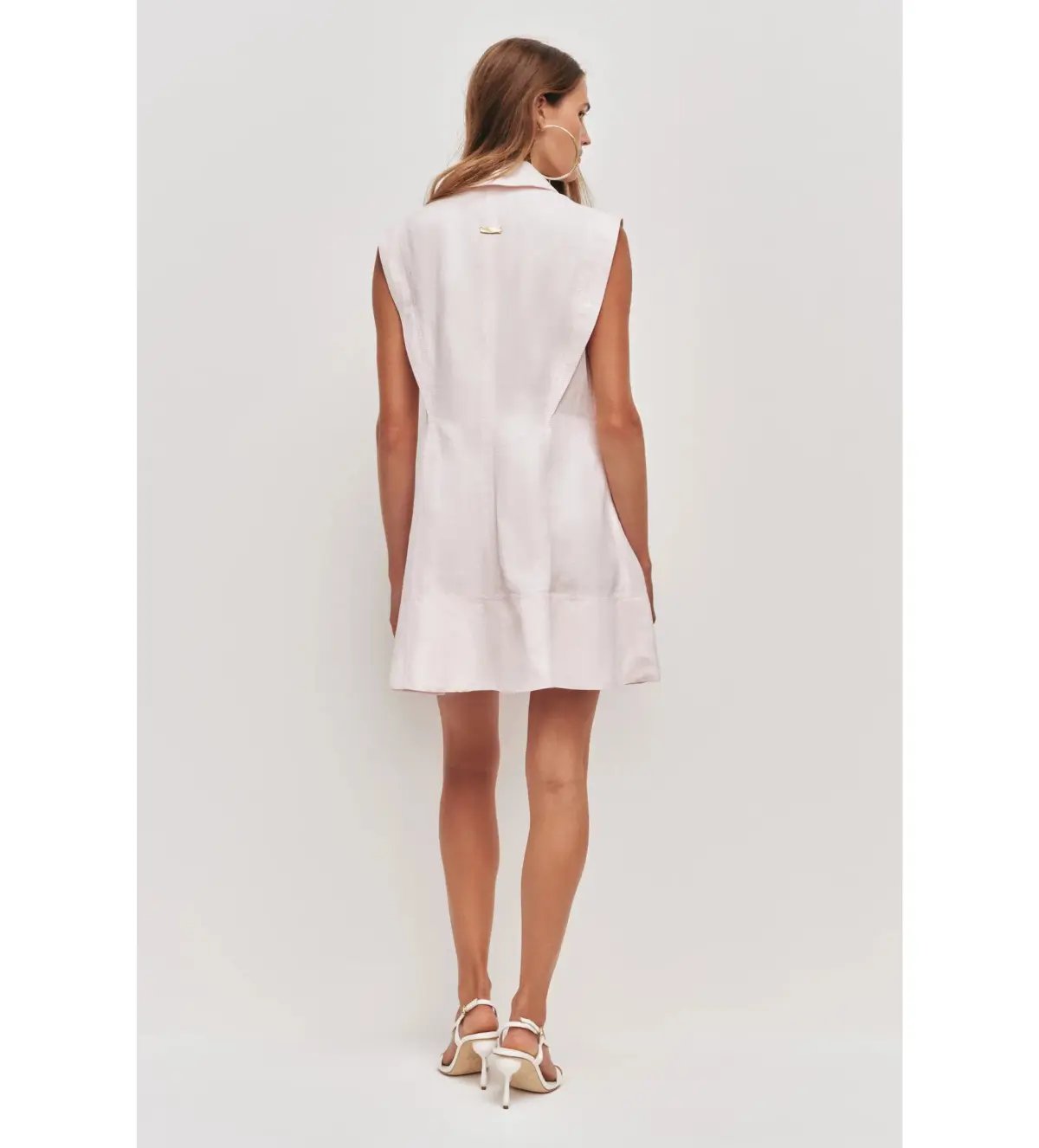 Aje Sacha Mini Dress Pastel Pink Size AU 10 photo 5