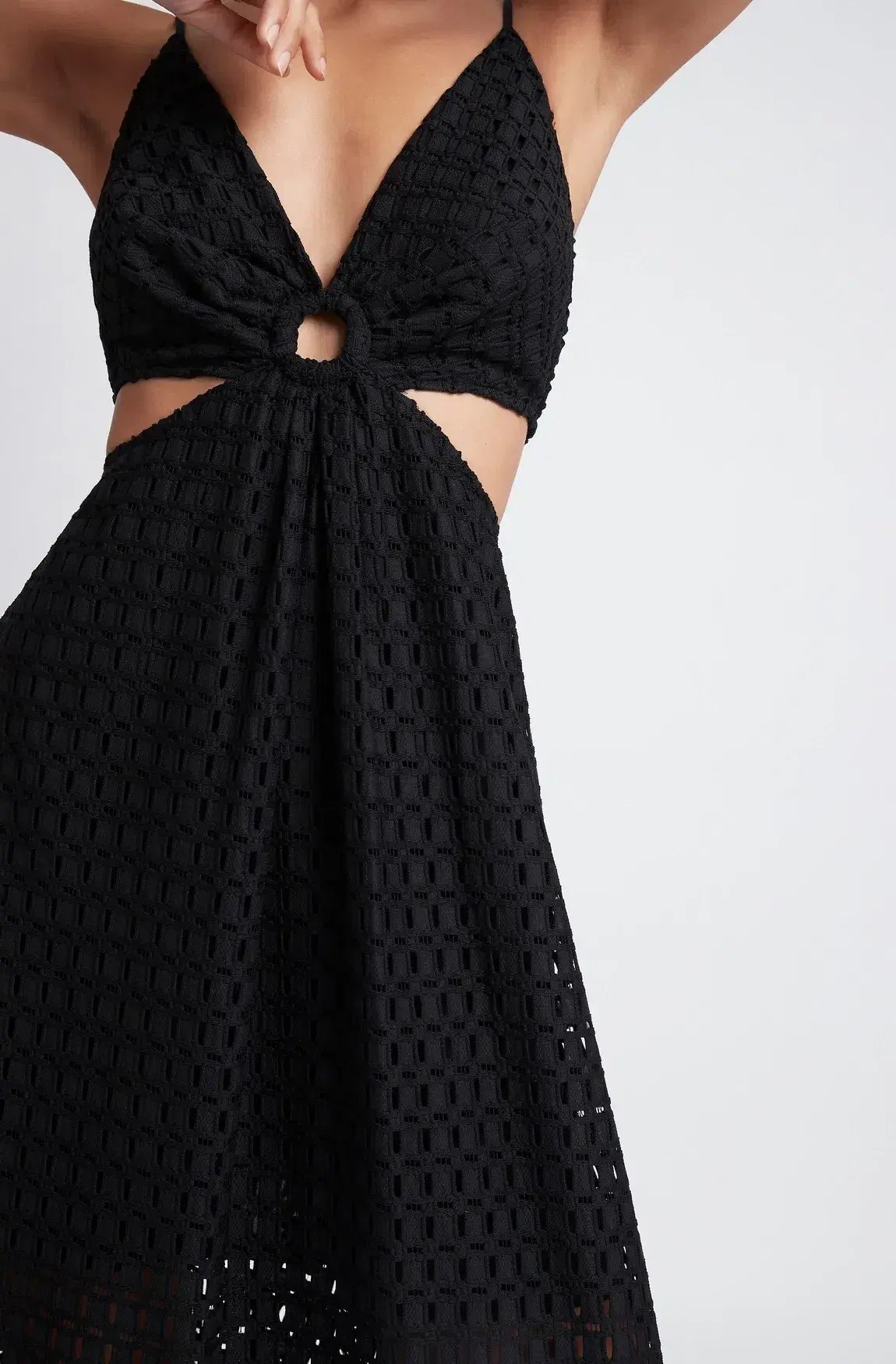 Sheike Meredith Dress Black Size 16 photo 2