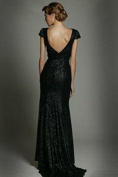 Jadore navy sequin dress photo 2