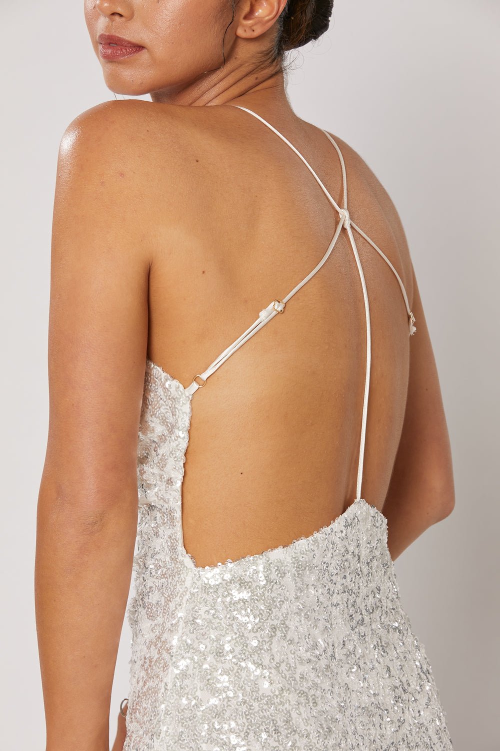 WINONA ASHA MINI DRESS - WHITE photo 6