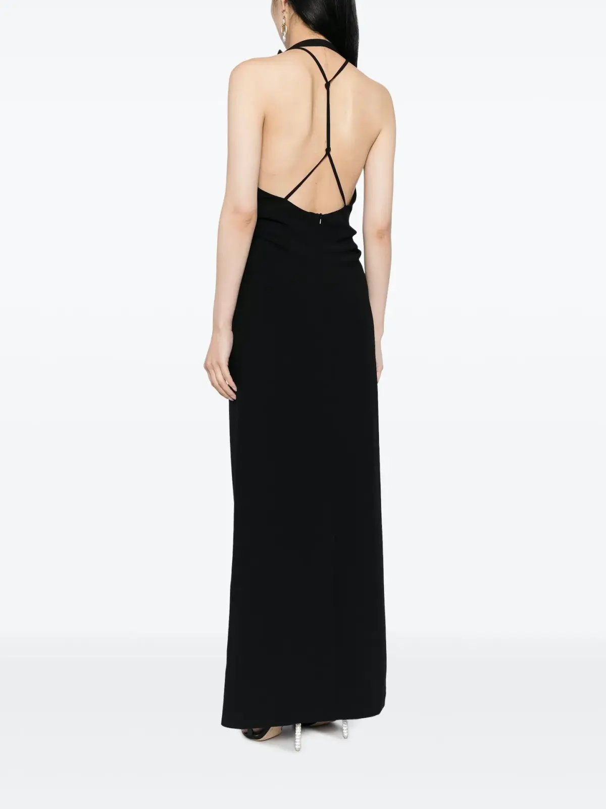 Rachel Gilbert Reina Gown Black Size 2 / AU 10 photo 3