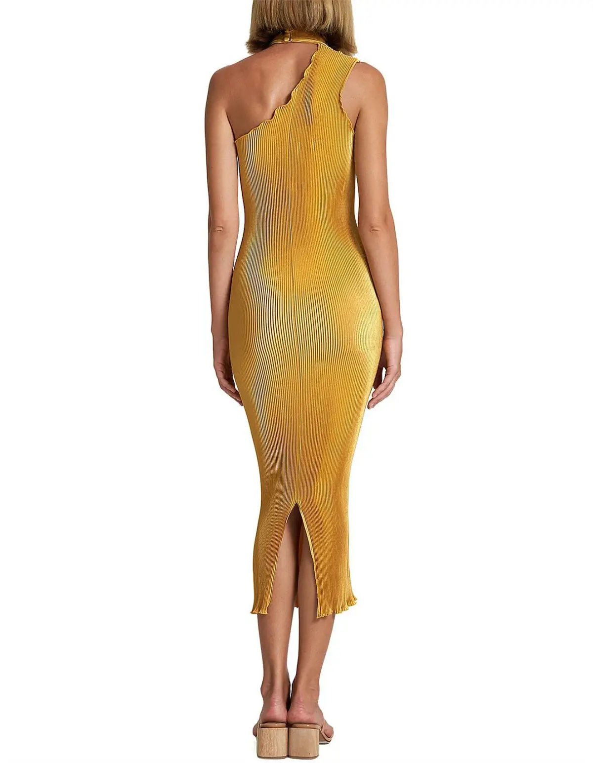L'Idee Soiree 90’s Gown In Marigold Size AU 10 photo 2