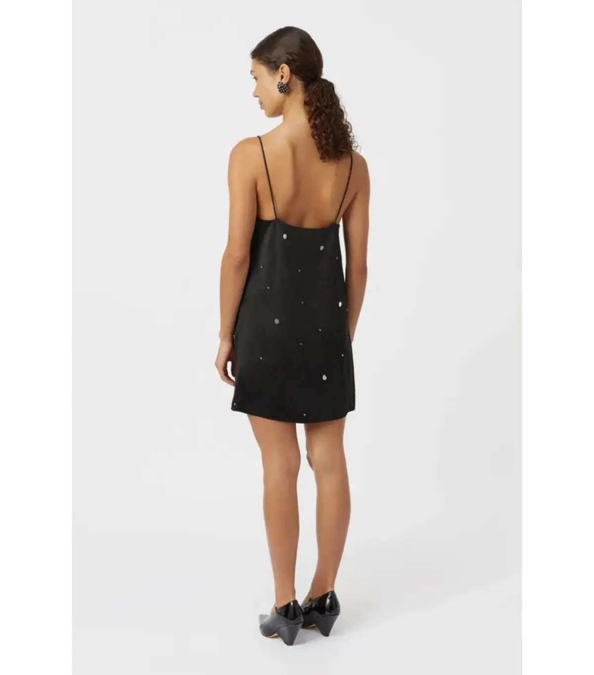 Camilla and Marc Constellation Mini Dress Black Size AU 10 photo 3