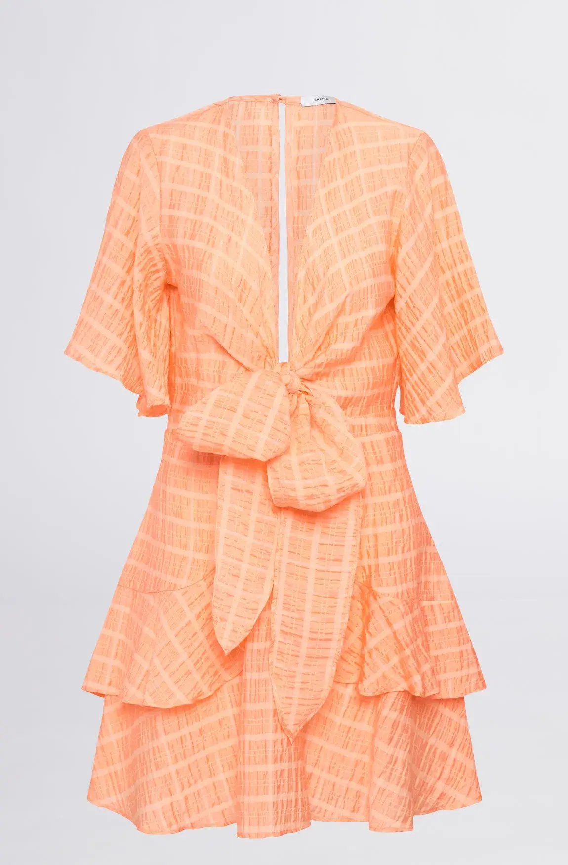Sheike Tea Party Dress Orange Size 8 photo 2