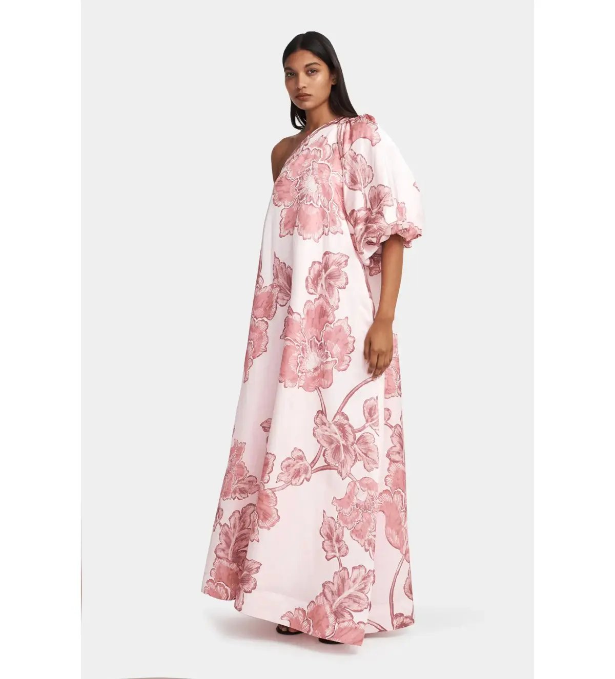 Hansen and Gretel Carmen Maxi Dress Orchid Bloom Size L AU 12 photo 4