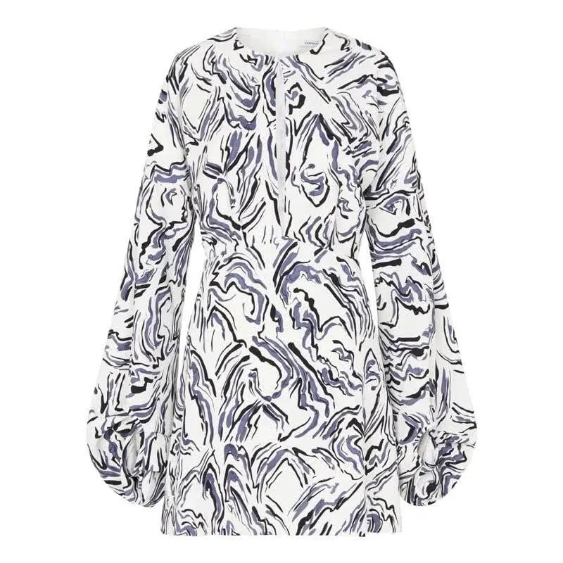 Camilla & Marc Fonda Mini dress Grey Size AU 12 photo 3