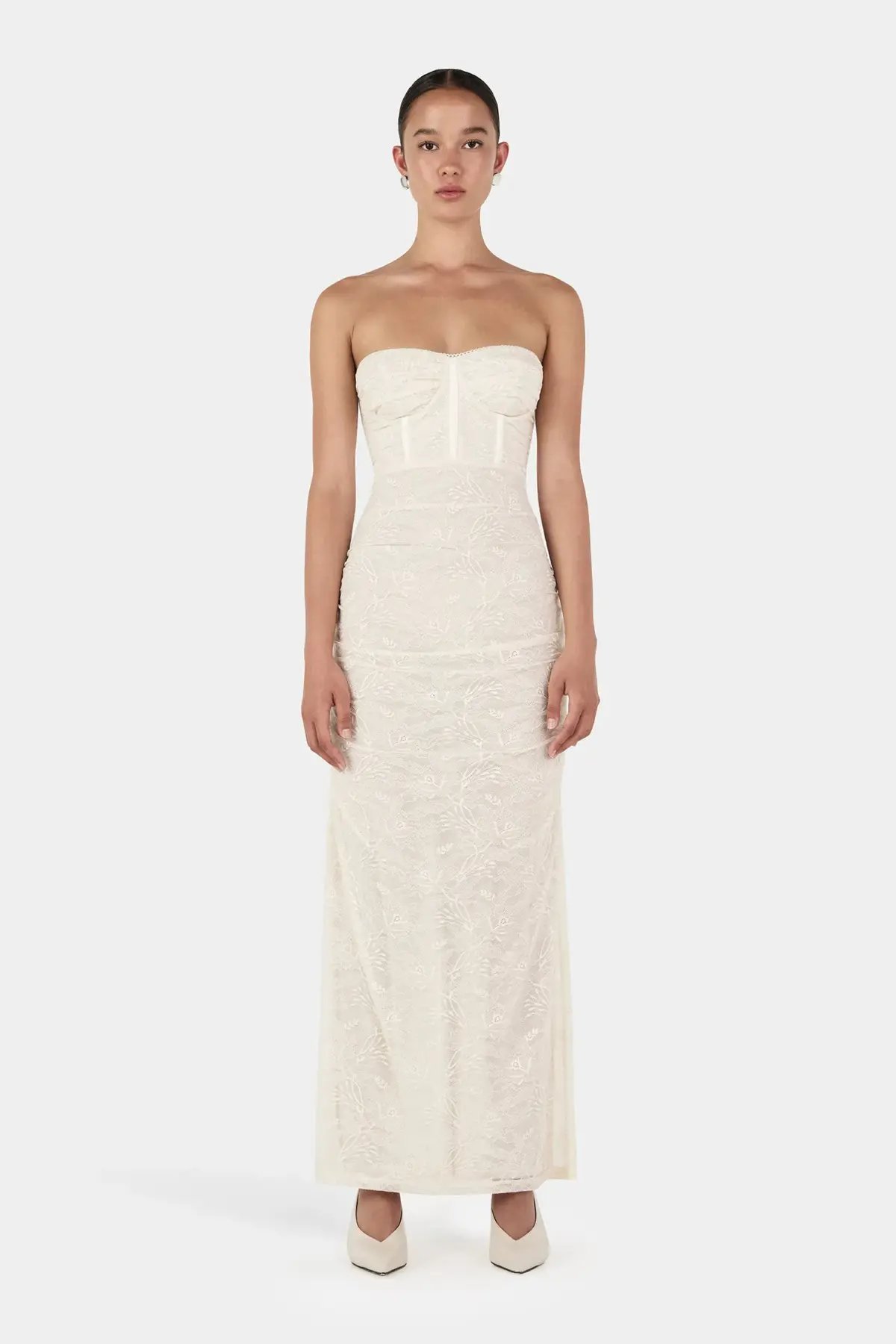 Campari Lace Dress Cream photo 5