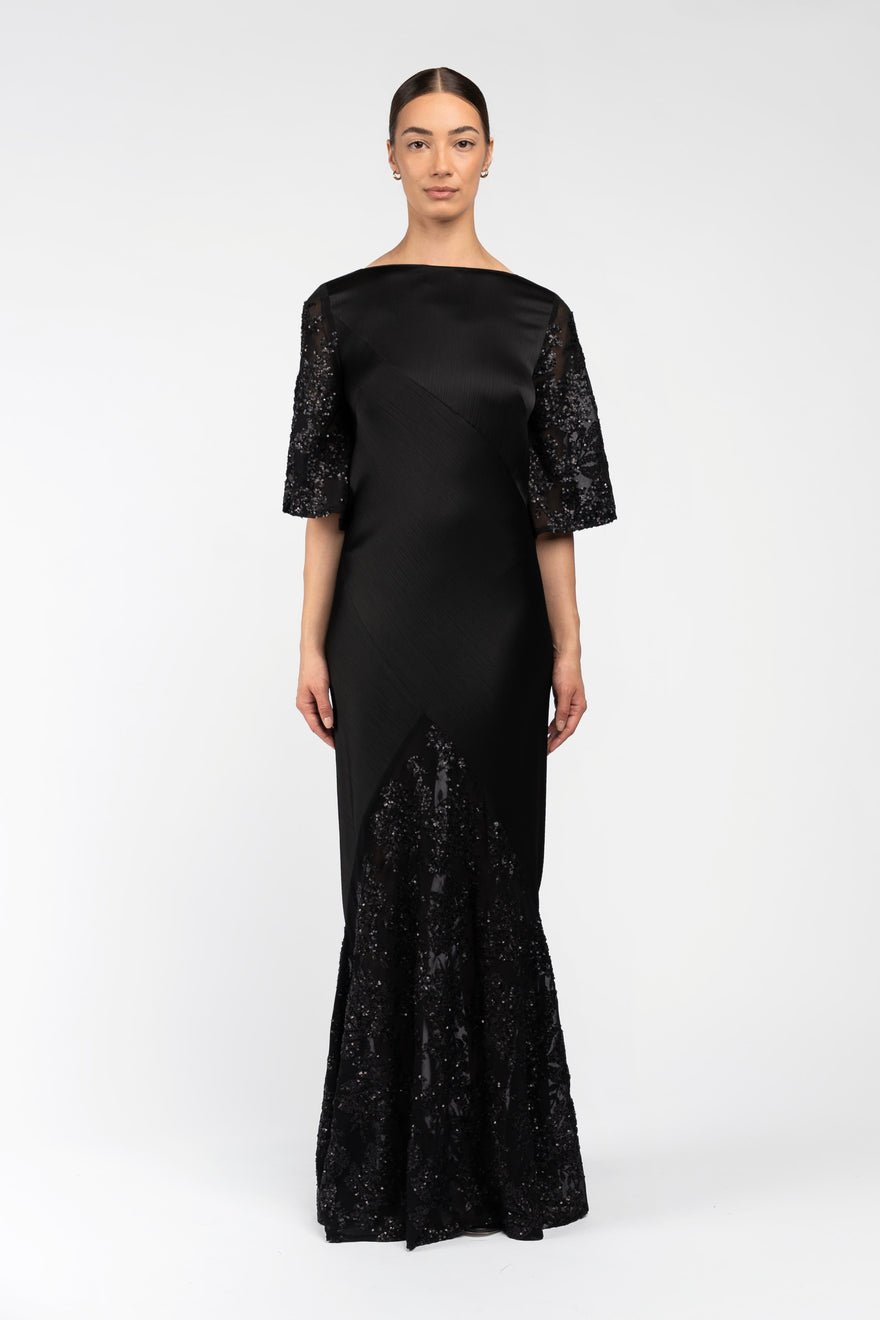 One Fell Swoop Moni Gown - Noir Éclat photo 3