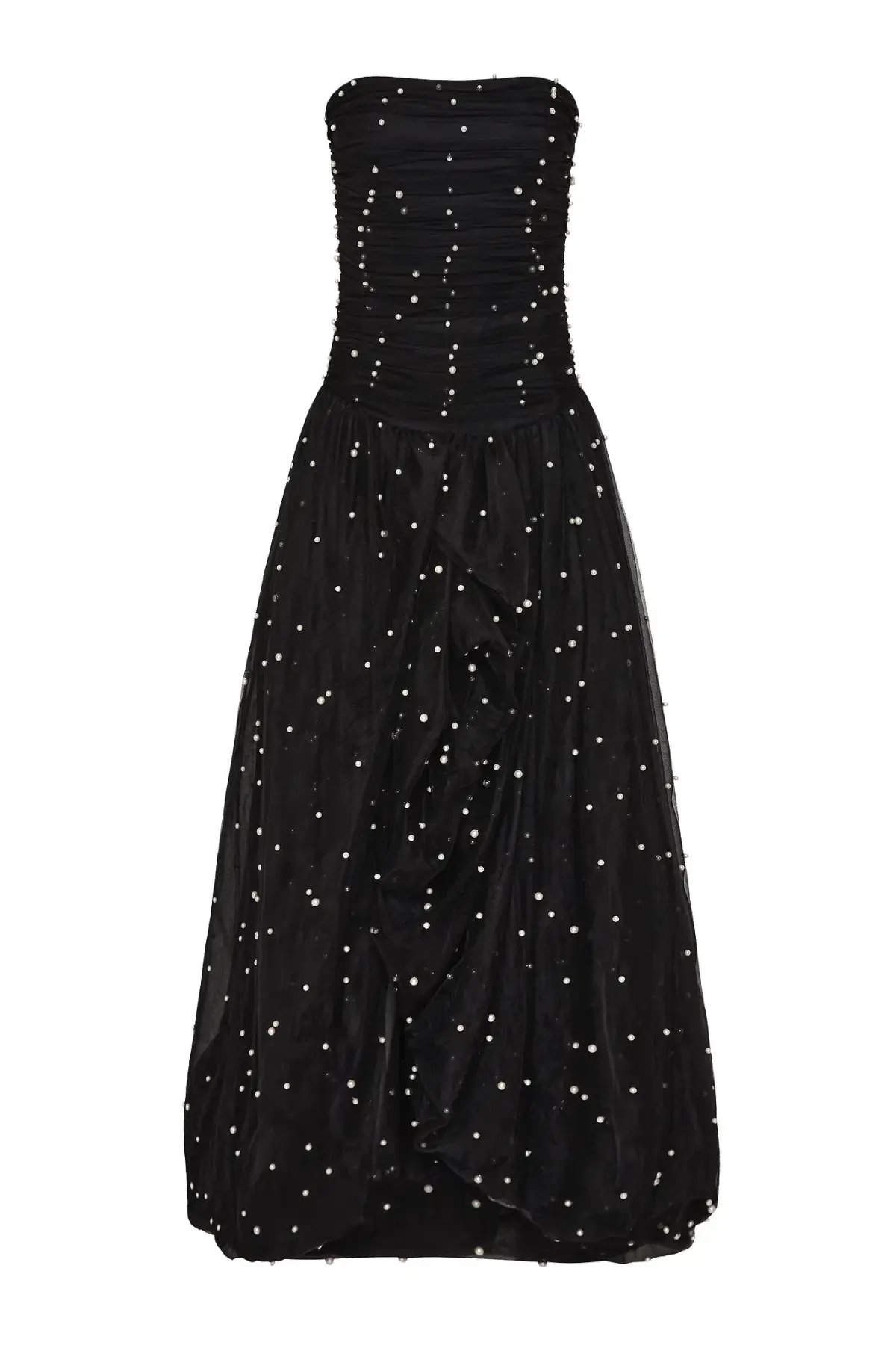 Aje Juniper Maxi Gown Black Size 8 photo 6