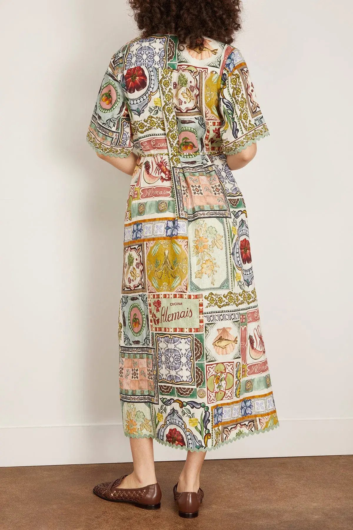 Alemais Tommasina Shirtdress Multi Size 12 photo 5