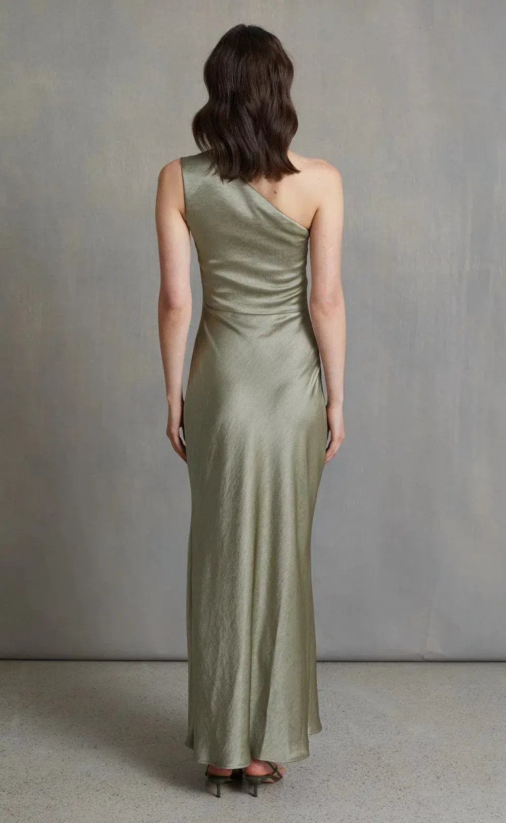 Bec & Bridge The Dreamer Asym Dress Sage Size 10 photo 2