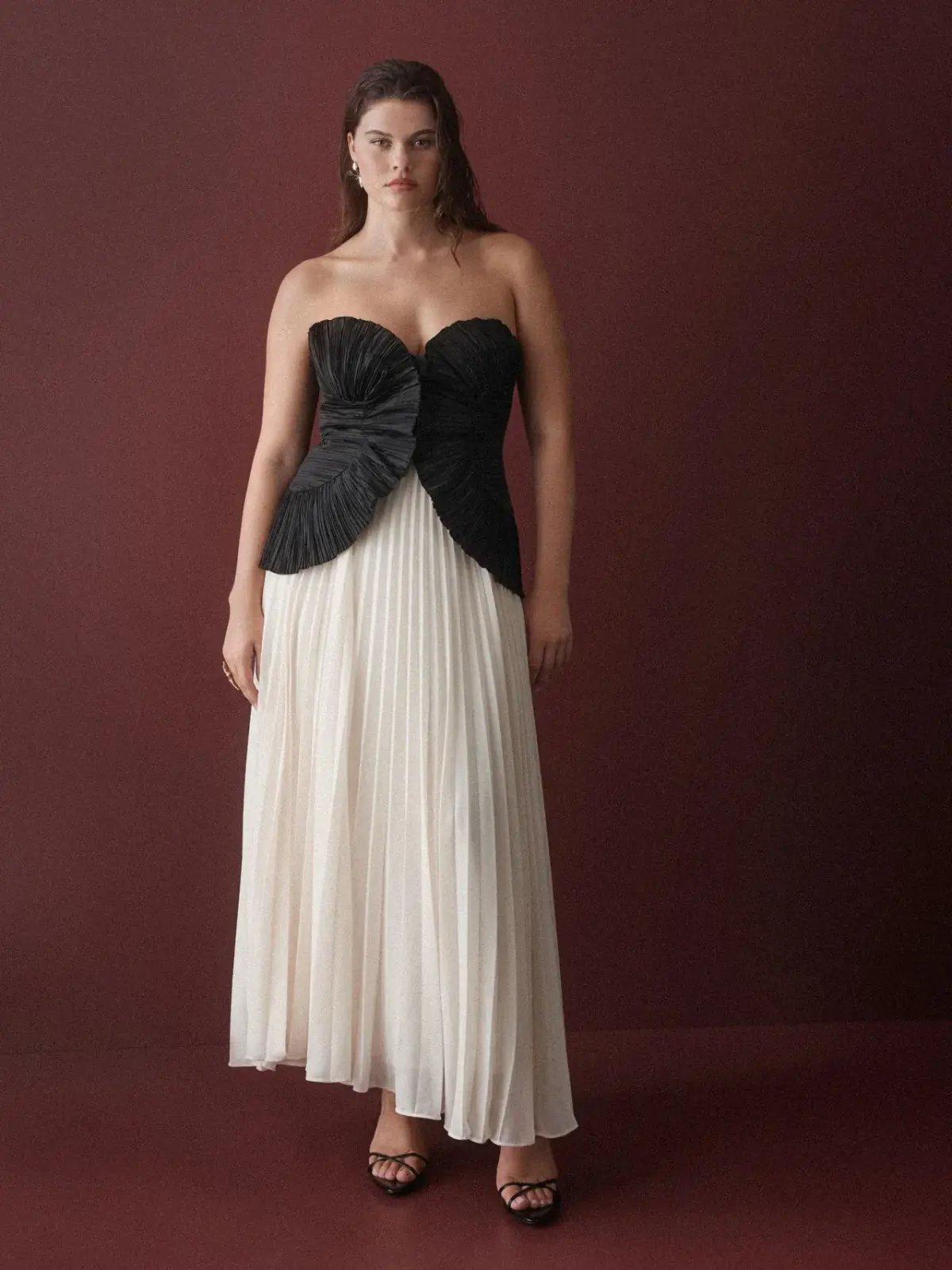 Sheike Soraya Dress Monochrome Size AU 18 photo 3