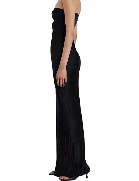 Bec & Bridge Halle Strapless Dress in Black Size Au 10 / M photo 2