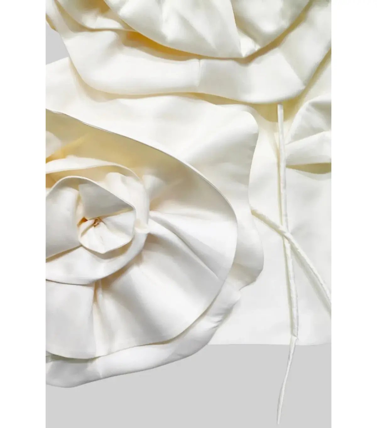 Sierra Darien Voluminous Flower Design Dress Silver Size AU 8 photo 7