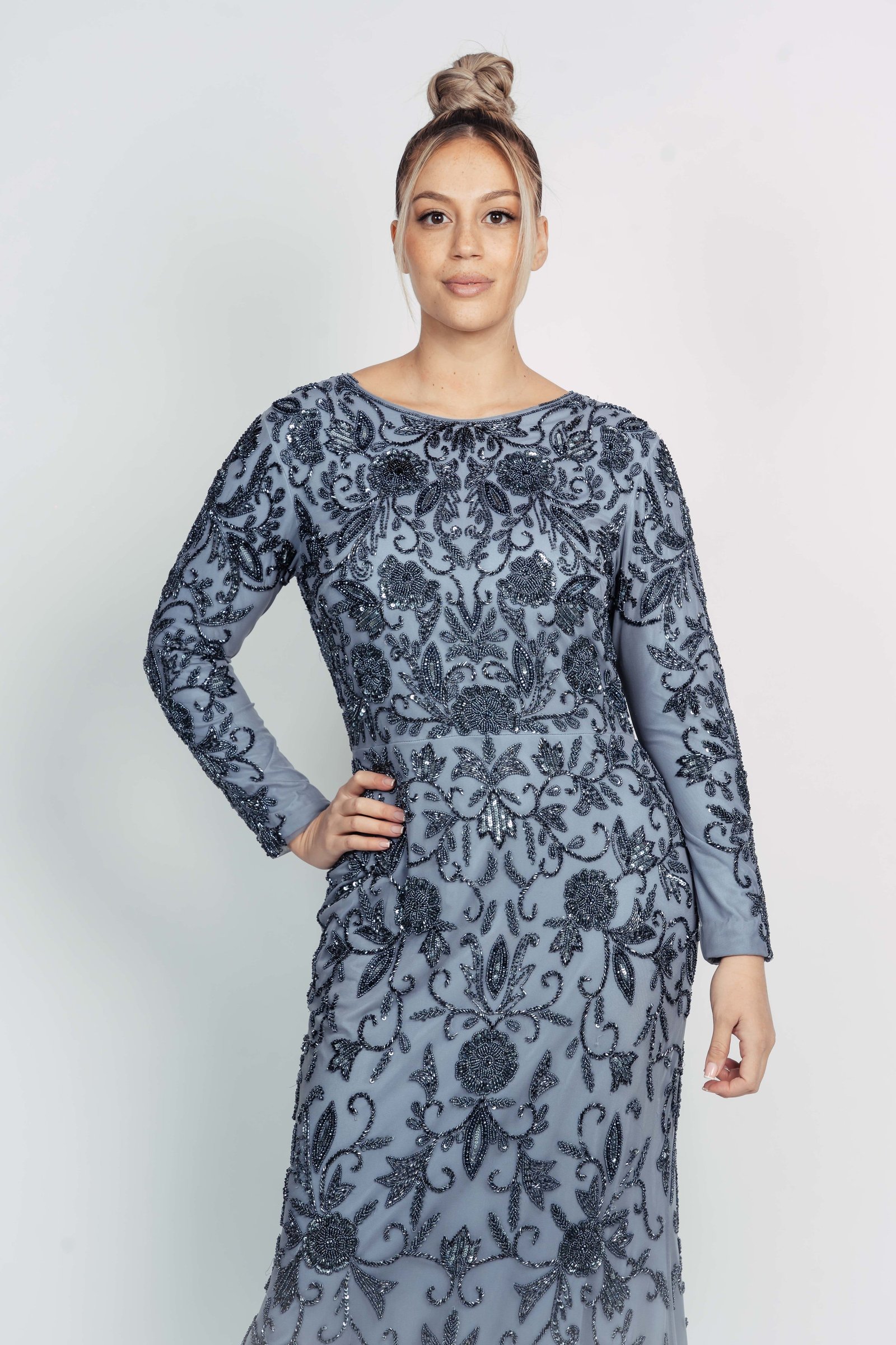 ADELLA MAXI BY MY SECRET WARDROBE GREY photo 7