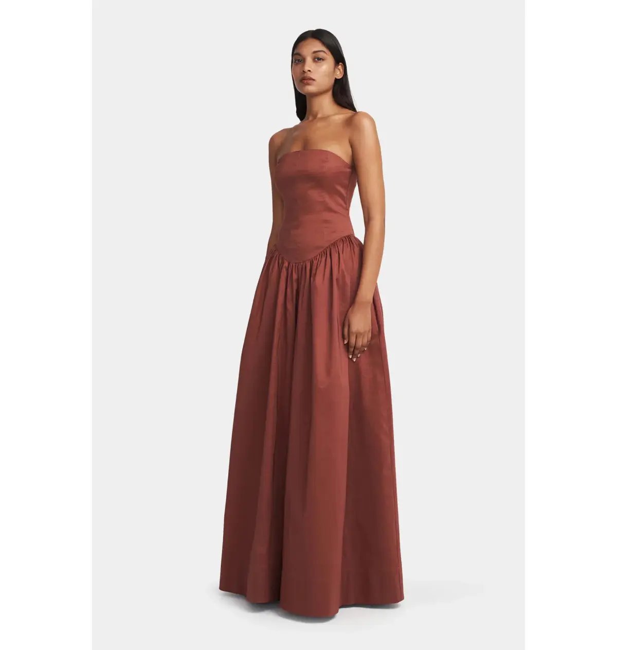 Hansen & Gretel Audrey Gown Pinot Size S / AU 8 photo 3