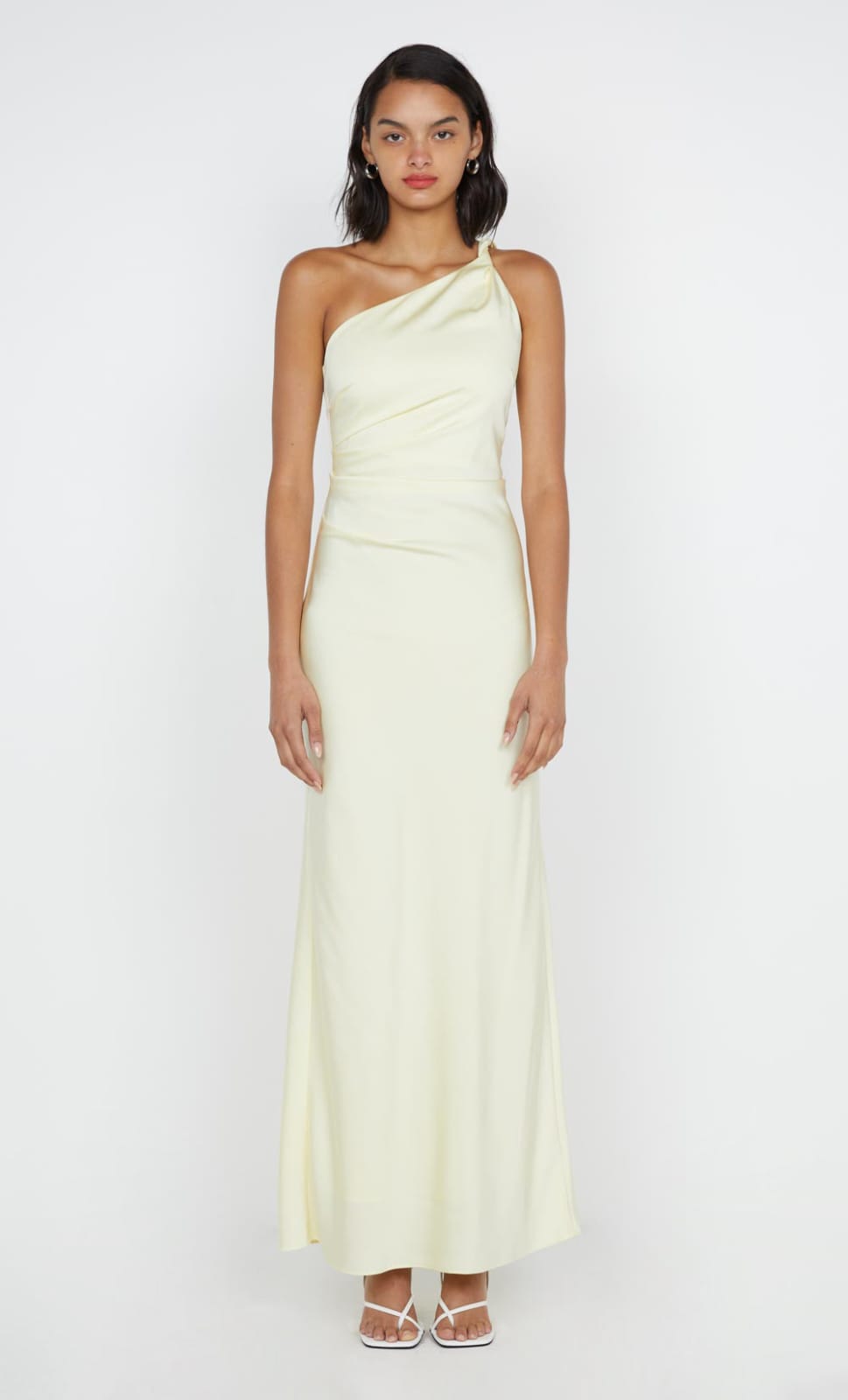 Bec and Bridge LUNETTA ASYM DRESS Ice Lemon photo 5