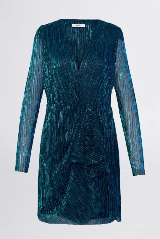 Sheike Atmosphere Dress Metallic Size 8 photo 8