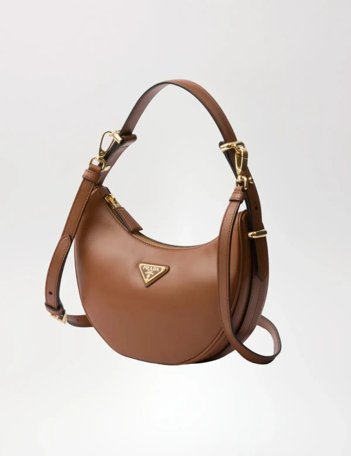 Prada Brown Arqué Shoulder Bag photo 2