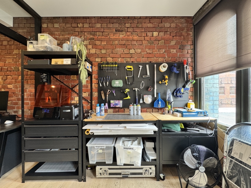 Industrial-style creative design studio photo 3