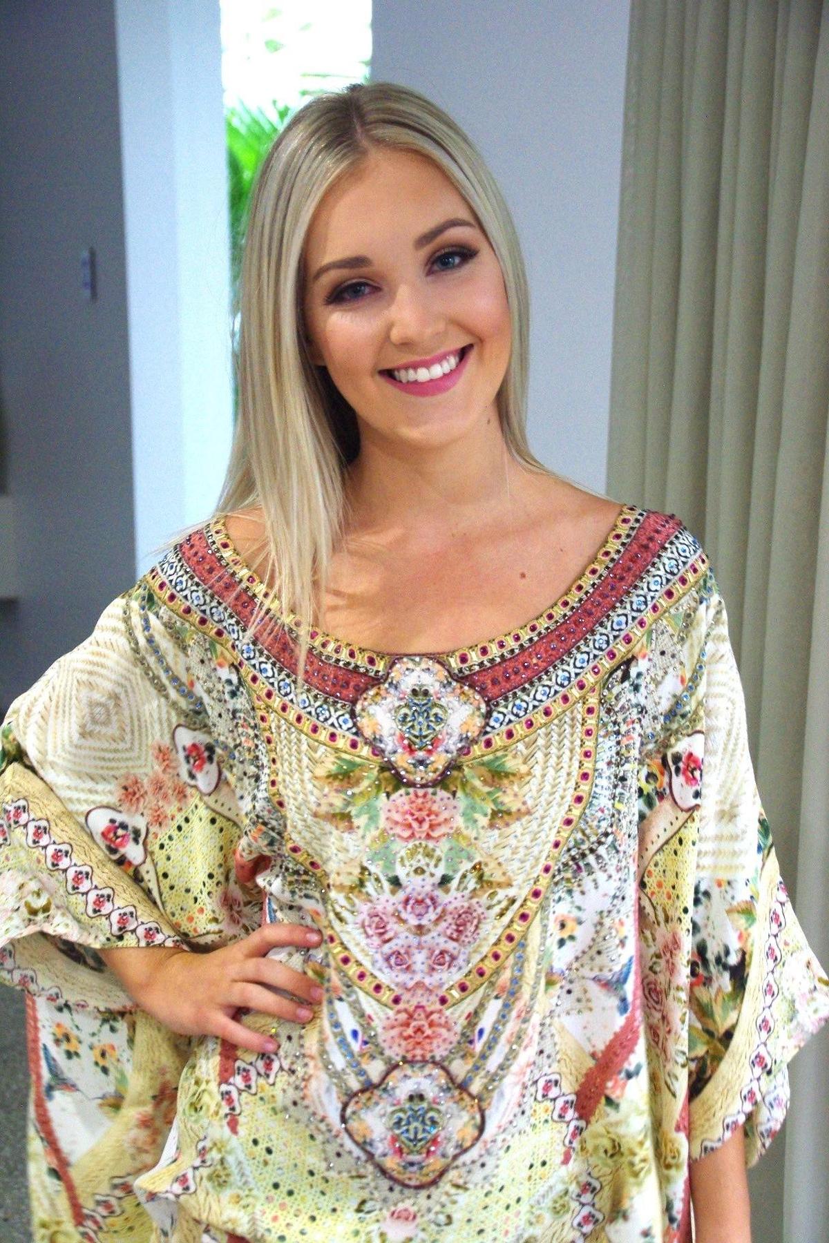Camilla My Summer Love Short Round Neck Kaftan Print One Size photo 5