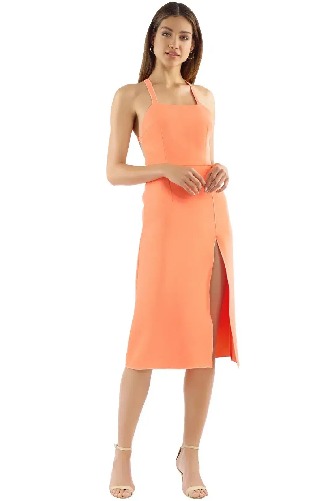 Yeojin Bae Lillian Dress in Neon Orange photo 2