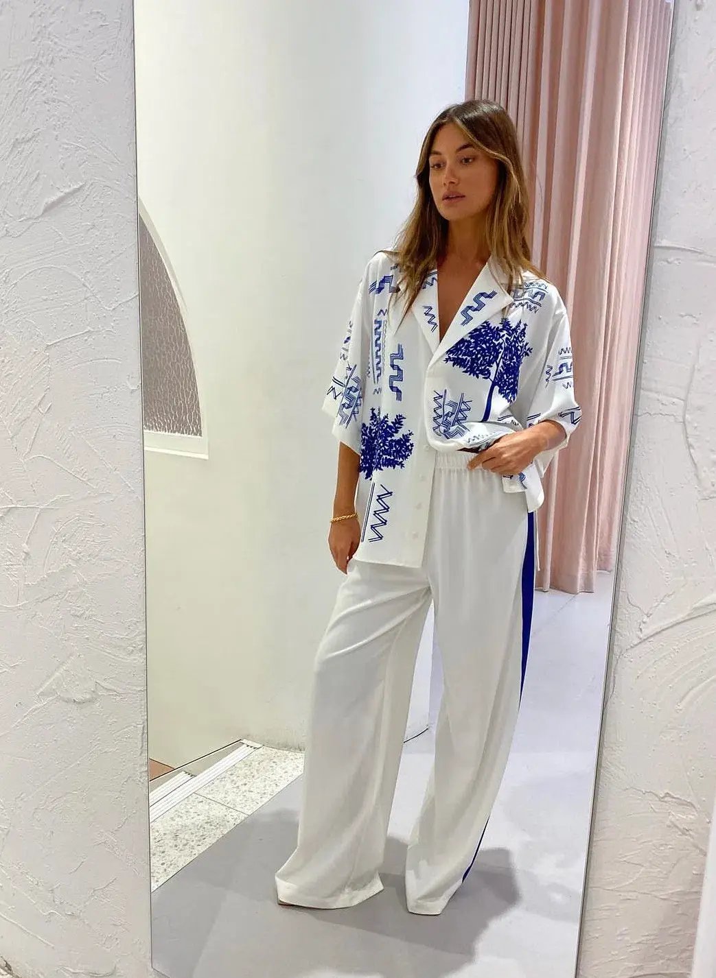 Camilla and Marc Cassia Shirt AU 8 and Pant AU 10 in Blue photo 4