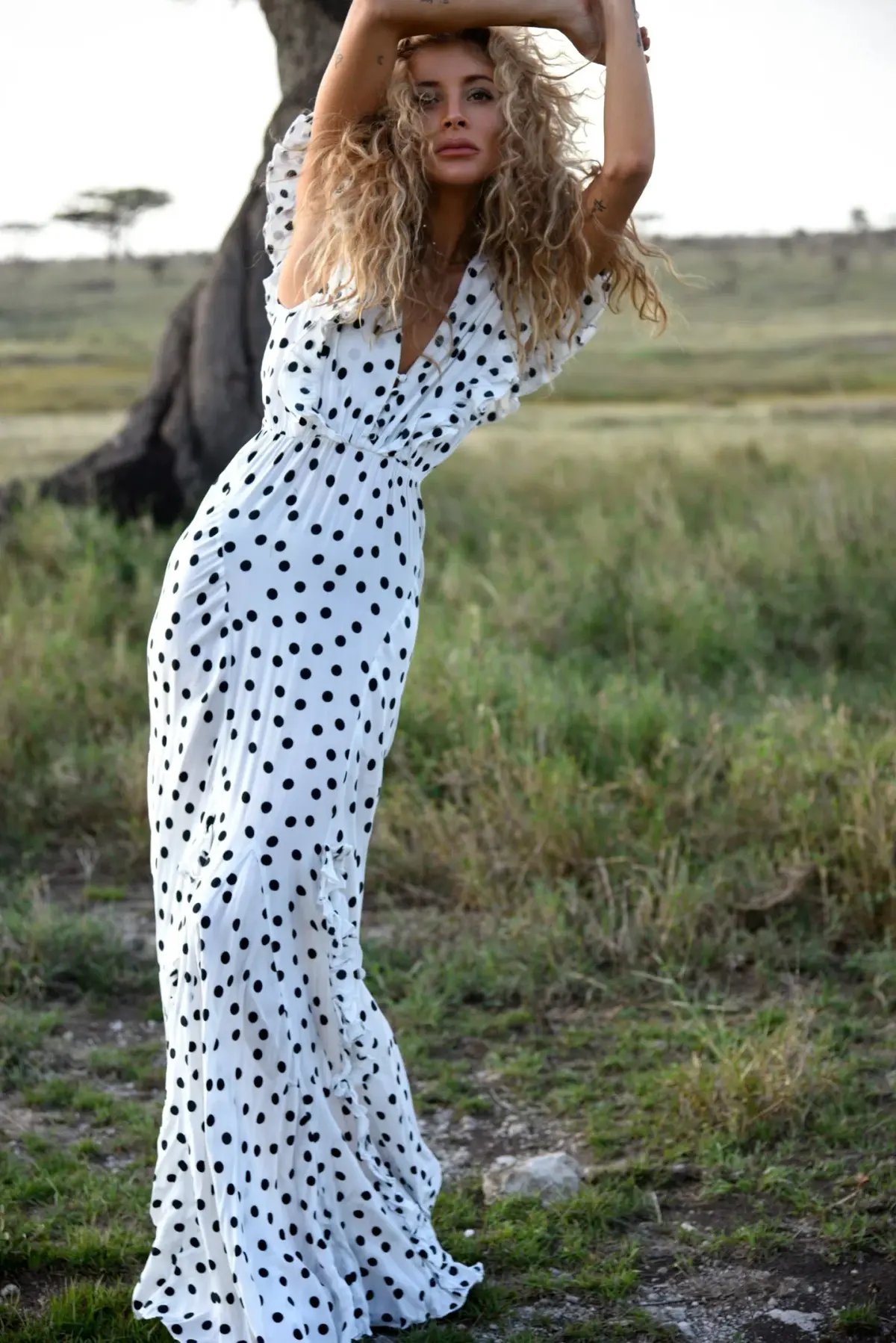 Rat & Boa Mariella Maxi Dress Print Size XS / Au 6 photo 2